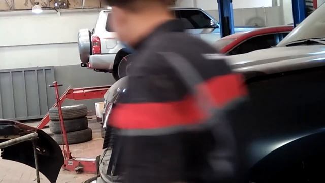 repairing patrol y 62. change fender bumper. light.repair hood.#32 смотреть онлайн
