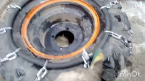 Цепи противоскольжения для квадроцикла.