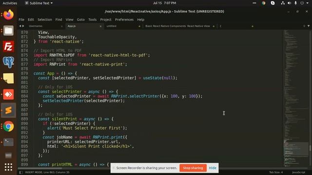Basic React Native Components | React Native View | React Native Tutorial смотреть онлайн