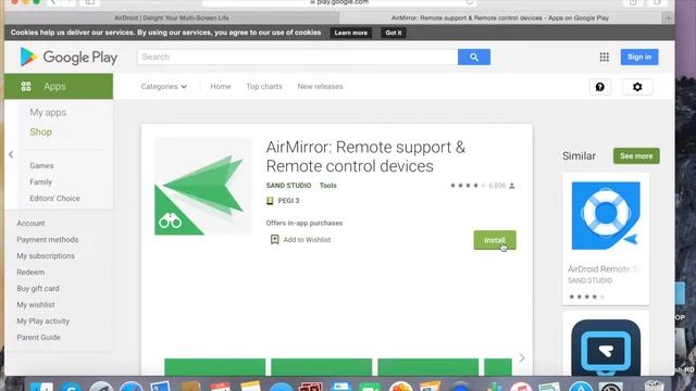 How to mirror Android phone to Macbook / Screen Mirroring / AirDroid App смотреть онлайн