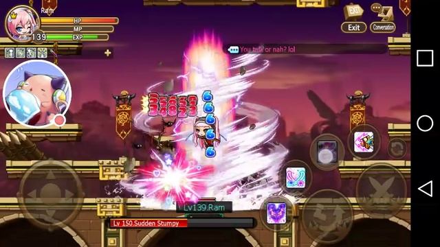 Global Pocket MapleStory (lvl 150 stumpy) смотреть онлайн