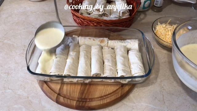 БЫСТРАЯ ЗАПЕКАНКА!?#запеканка #вкуснеенебывает #лаваш #моякухня #люблюготовить смотреть онлайн