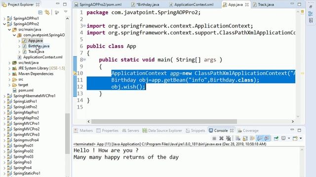 Java Spring 28-12-2019 смотреть онлайн