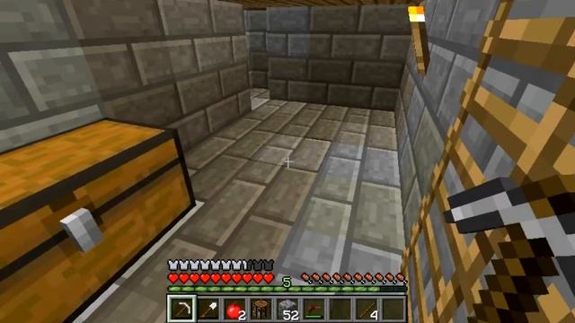 Играем в Minecraft на сервере ToMinecraft. Серия 5: Пещера и домашние дела... смотреть онлайн