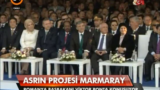 Viktor Ponta Marmaray açılışında konuştu смотреть онлайн
