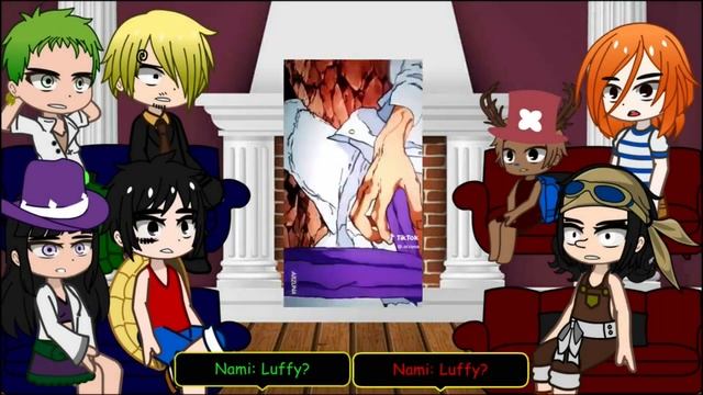 Past Mugiwaras React to Luffy Gear Five || One Piece || TikTok || Gacha React смотреть онлайн