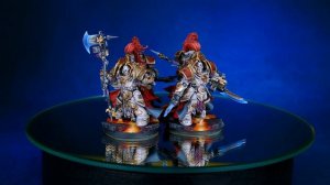 ADEPTUS CUSTODES - LVL 5 MINIATURE SHOWCASE 4K