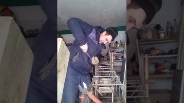 Арматурный каркас свай фундамента часть 2 смотреть онлайн