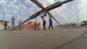 Установка антенны двойной квадрат на КВ