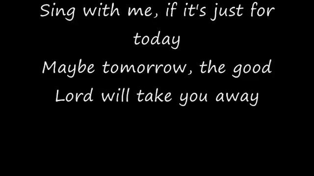 Aerosmith - Dream on- Lyrics смотреть онлайн