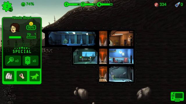 Fallout Shelter/часть 1/МИНИ ВИДЕО/Обучение смотреть онлайн