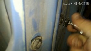 Замена роликов сдвижной двери Renault