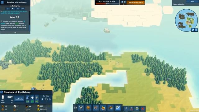 Building the SUEZ Super Canal For My Fortress In Kingdoms and Castles смотреть онлайн