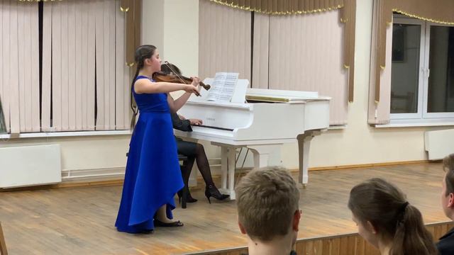 Ш.Берио "Балетная сцена" - Гремячих Вероника (11 лет) смотреть онлайн