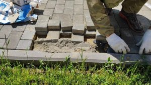 Ремонт брусчатки своими руками