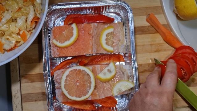 Низкокалорийное блюдо любителям рыбки??? смотреть онлайн
