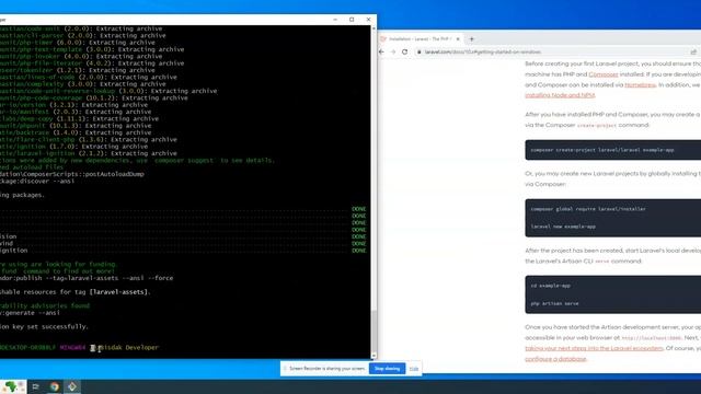 Tutorial 1 - Laravel Setup with composer - Cebuano / Bisaya смотреть онлайн