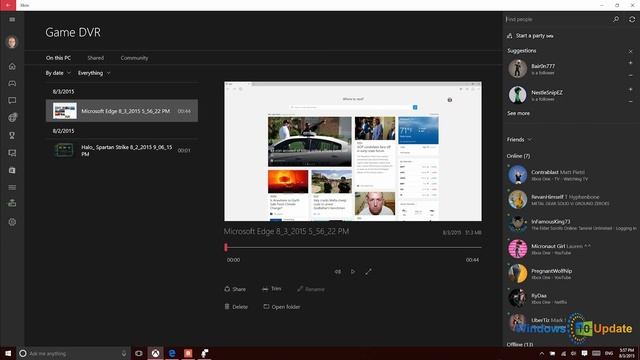 How to Record Your Screen in Windows 10 Using the Xbox App смотреть онлайн