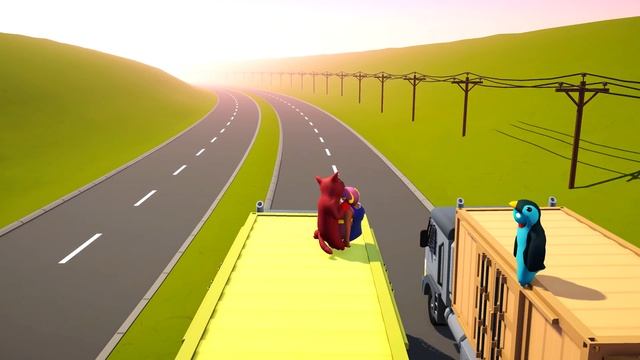 ОНО ТЕБЯ СОЖРЕТ!!! УГАР В GANG BEASTS!!! смотреть онлайн