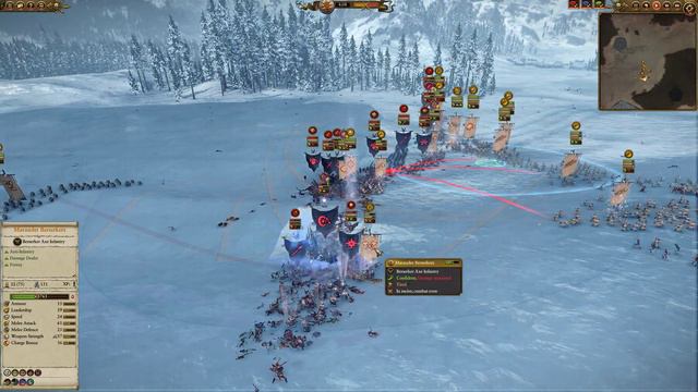 NORSCA PREVIEW! - Norsca Vs Vampire Counts | Total War Warhammer 2 Quick Battle
