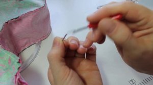 Как правильно установить иглу на промышленную машинку Juki.