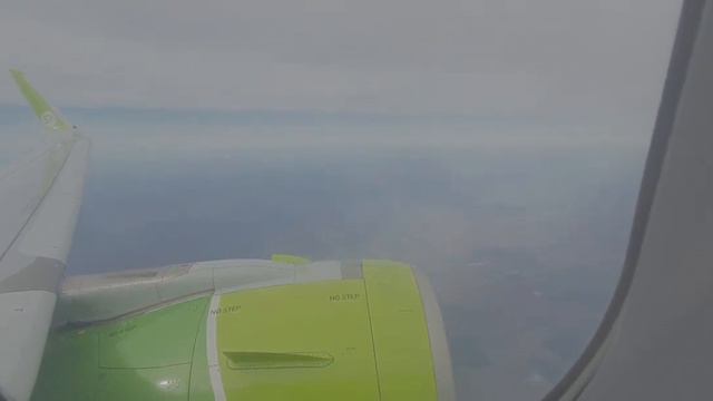 Новый салон A320neo! S7 Airlines, Airbus A320neo, Минводы - Новосибирск