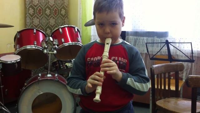 Иван. 0 класс. Блок-флейта. Руководитель Василий Юрьев смотреть онлайн