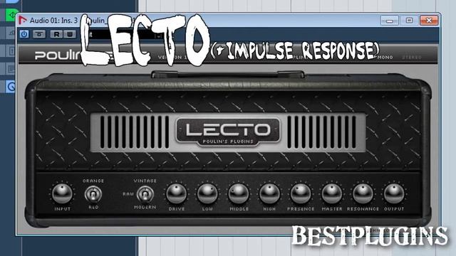 Poulin Amp Simulators test - solo c, legion, lecto, lextac смотреть онлайн
