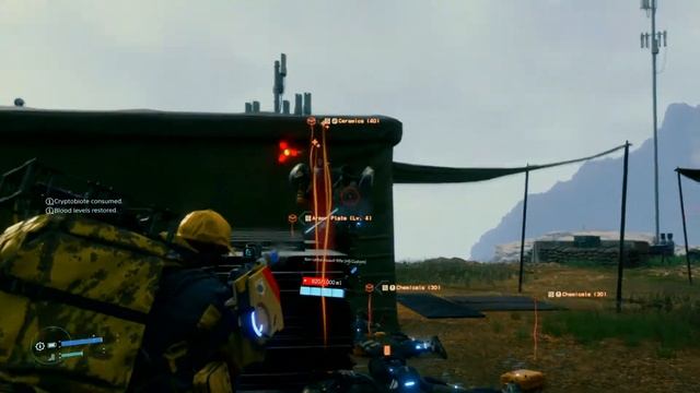 DEATH STRANDING -- terrorist camp battle смотреть онлайн