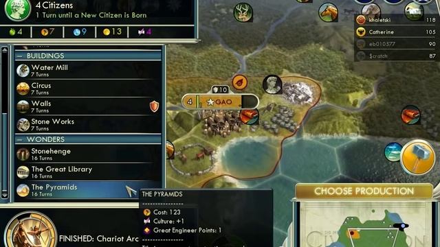 Civilization V Стратегия быстрого развития до Chivalry. Прохождение смотреть онлайн