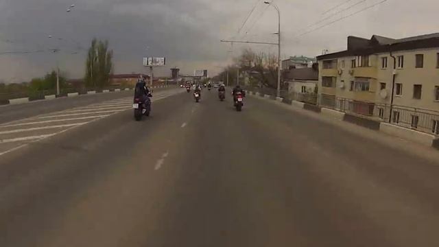 Открытие мотосезона Краснодар 2015г часть 1 смотреть онлайн