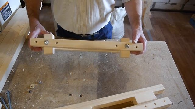 Самодельная вайма. Homemade clamp carrier from wood. смотреть онлайн
