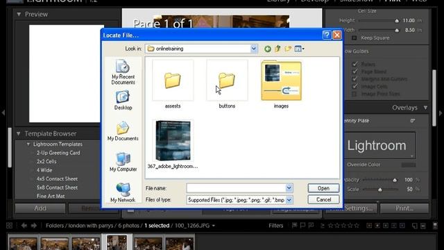 how to navigate the print tab in adobe photoshop lightroom смотреть онлайн