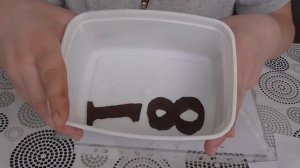 Как делаю цифры,буквы ,рисунки из шоколада