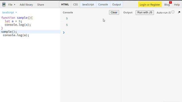 JavaScript - Interview Preparation - Scope -Tamil смотреть онлайн