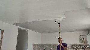 Покраска тканевых потолков