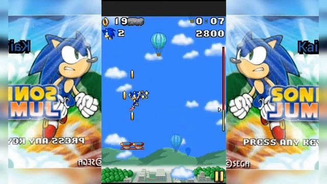 (Java) Sonic Jump-#2|Blue Sky Zone смотреть онлайн