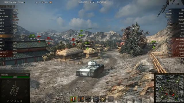WOT: Korea - KV-1 - 2 frags смотреть онлайн