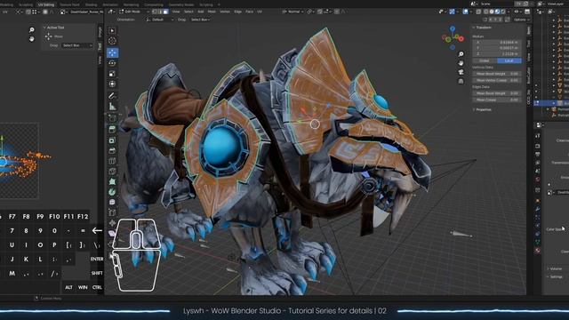 WoW Blender Studio - Tutorial Series for details | 02 смотреть онлайн