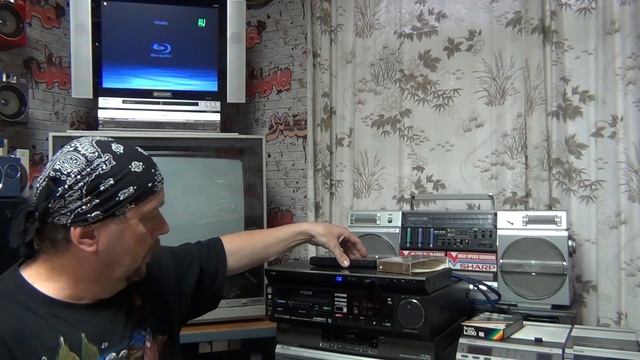 PIONEER VX-9 Запись музыкального видео с Ютуба на видеомагнитофон системы NTSC.