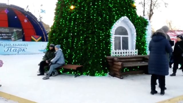 Центральный парк. Зима. Рождество. смотреть онлайн