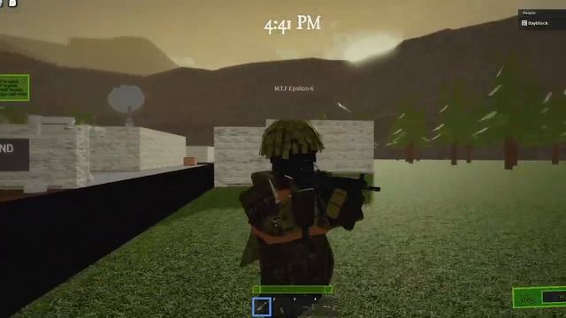 Roblox SCP M.T.F Epsilon-6 Ghillie Suit (Avatar Build) смотреть онлайн