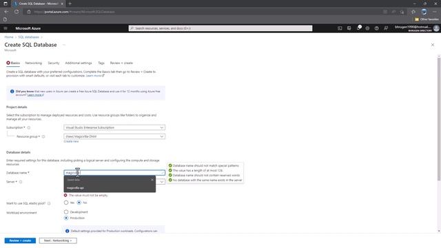 01 Развертывание приложений в Azure, создание SQL сервера базы данных в Azure для API на ASP.NET смотреть онлайн