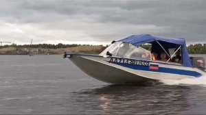 Моторная лодка Днепр после  восстановления