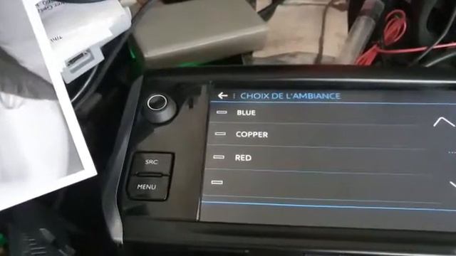 Peugeot RCC Ambience Not Configured смотреть онлайн