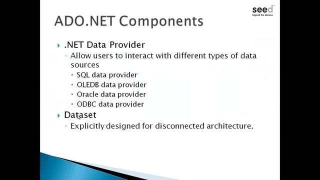 ADO.NET - Connected For Beginners Part 1 of 3.mp4 смотреть онлайн