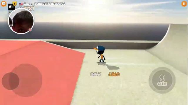 Stickman Skate Battle gameplay смотреть онлайн