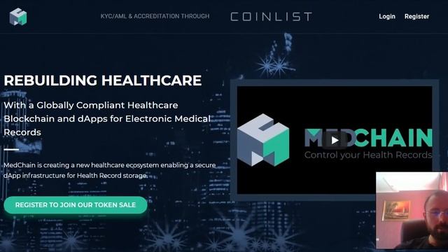 MedChain Покупка токенов и распределение смотреть онлайн