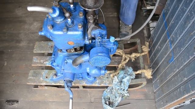 Советский двигатель Л6, ретродвигатель 1951 года выпуска)