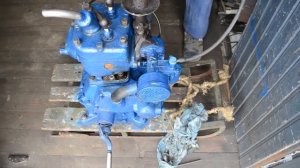 Советский двигатель Л6, ретродвигатель 1951 года выпуска)